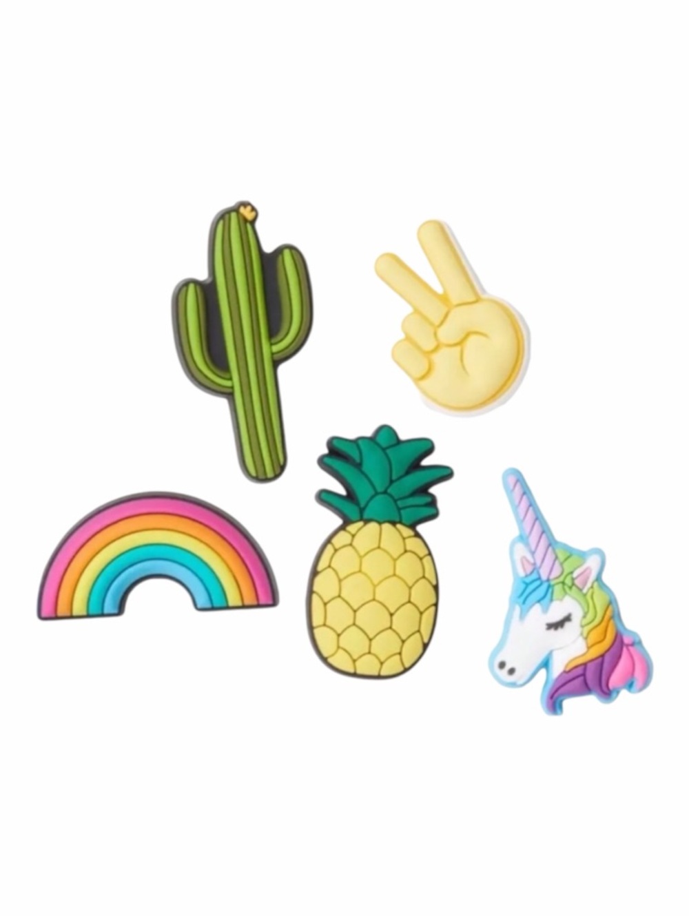 Crocs Jibbitz Charms Fun Trend 5-Pack Shoe Charms